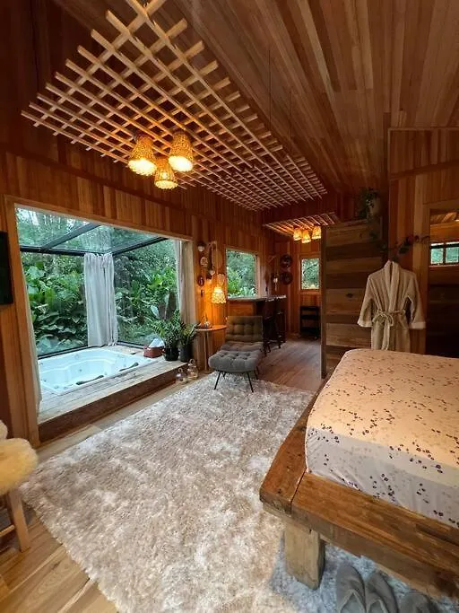 Chalet Cabana Rota Da Serra 02 Hidro Panoramica Lauro Muller